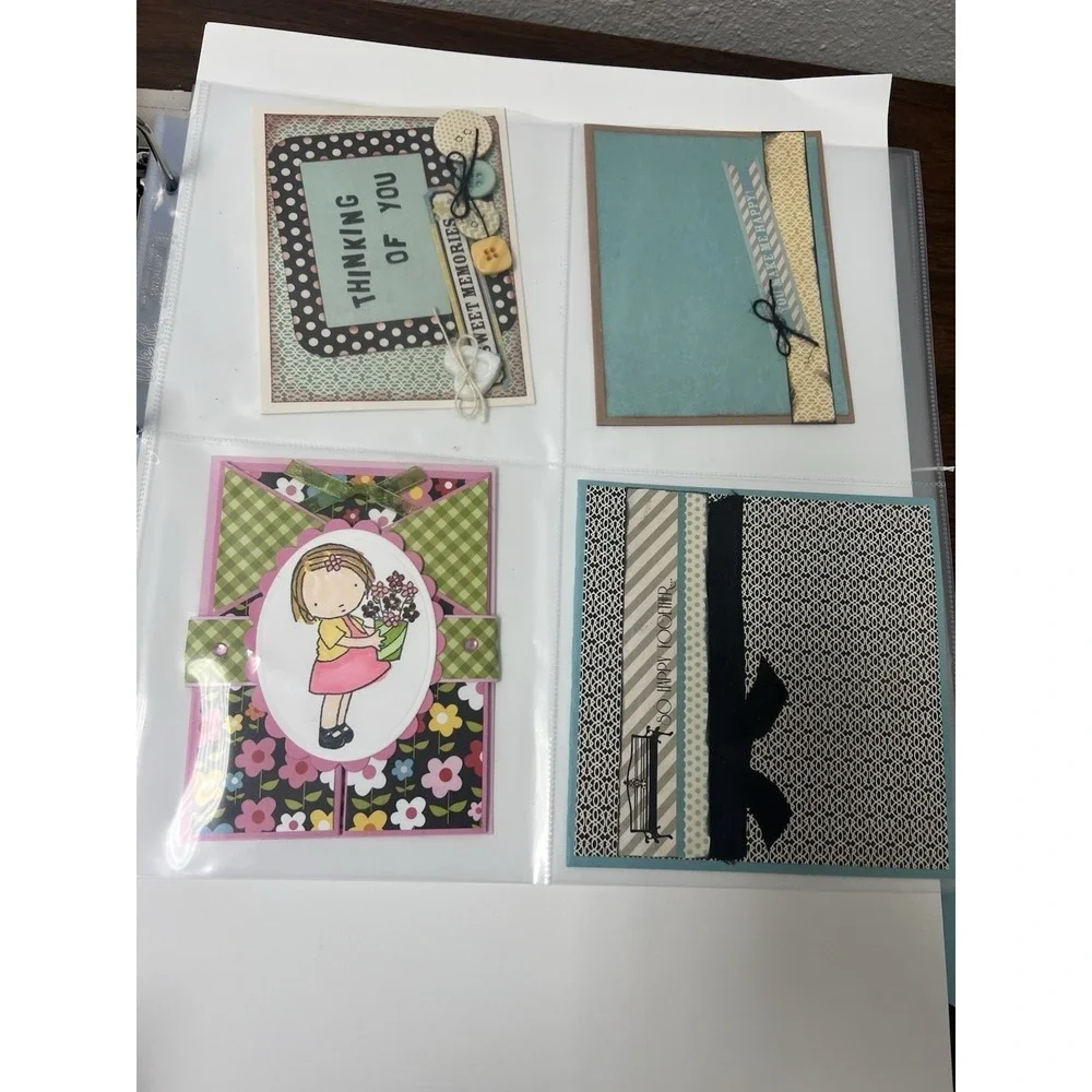 50 handmade assorted all occasions cards/tags No envelopes Handmade Lots Details